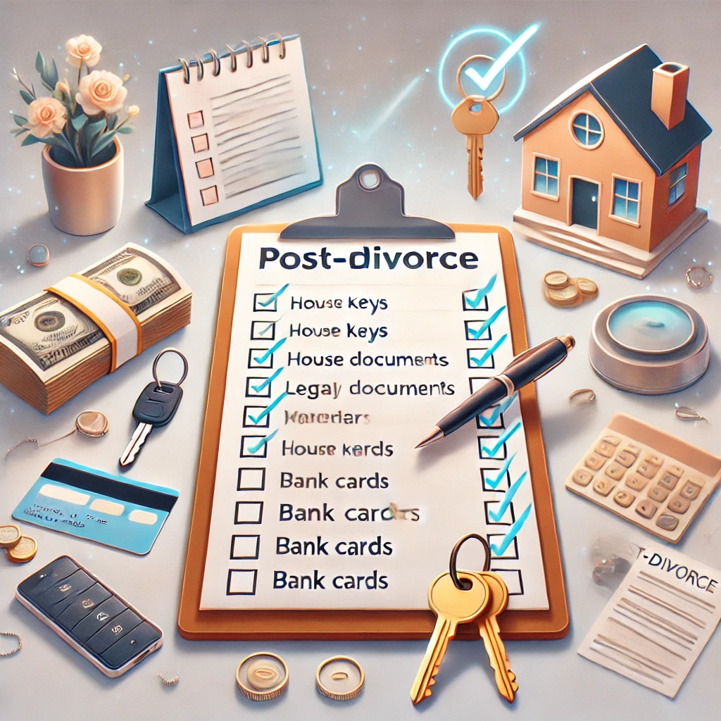 Post Divorce Checklist